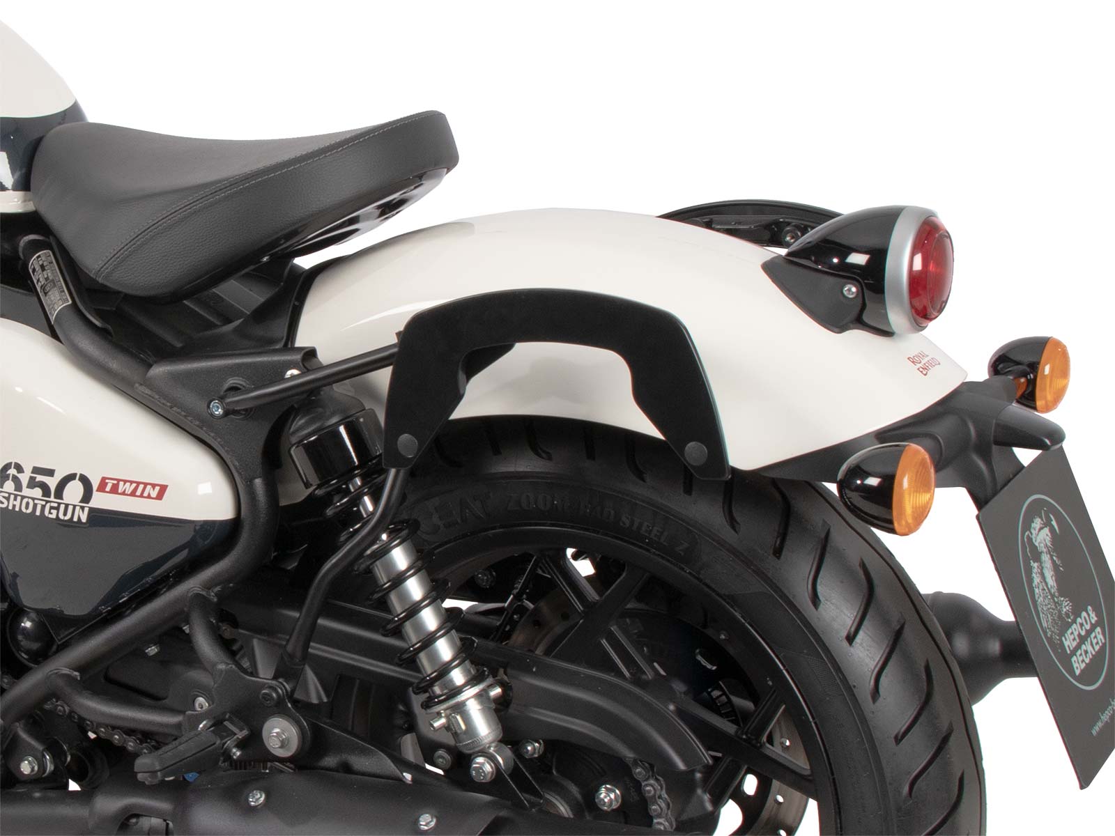 Supports latéraux C-Bow pour Royal Enfield Shotgun 650 (24-) Hepco & Becker