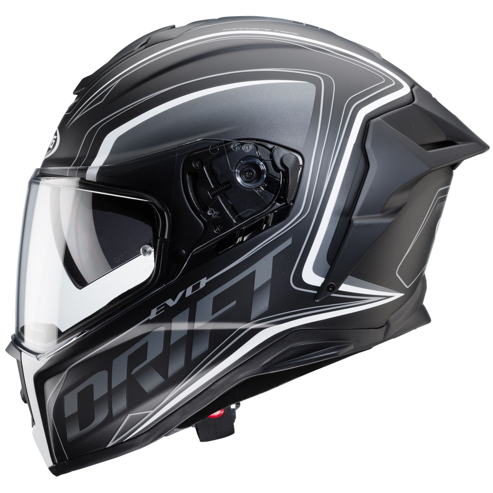 Caberg casque Drift Evo Integra, noir mat/gris blanc