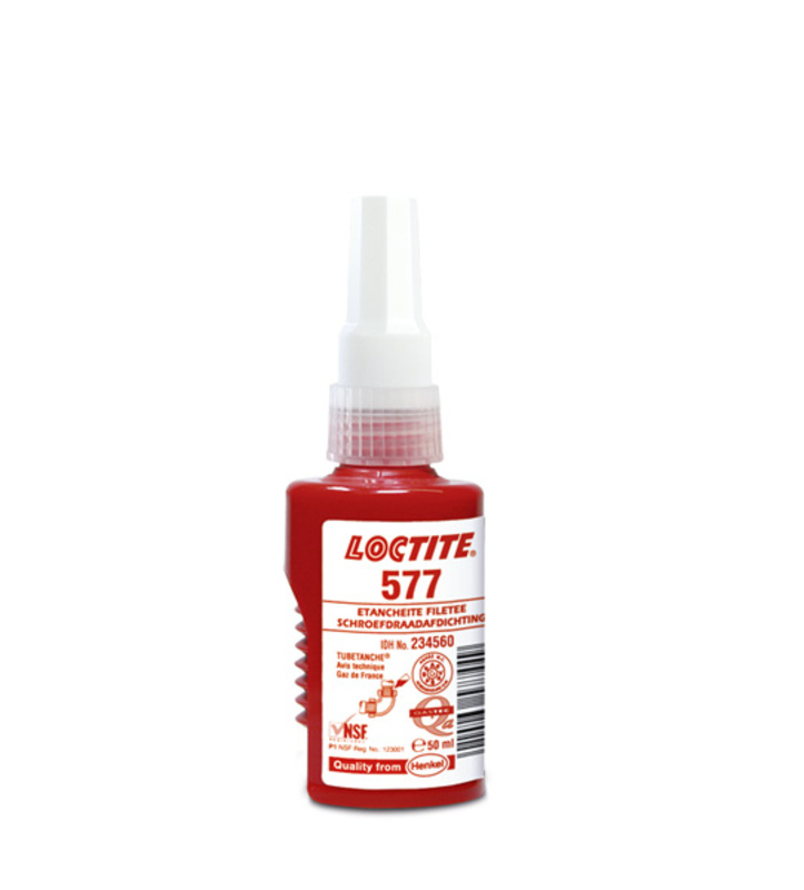 Loctite 577 étanchéité des filetages - 50ml