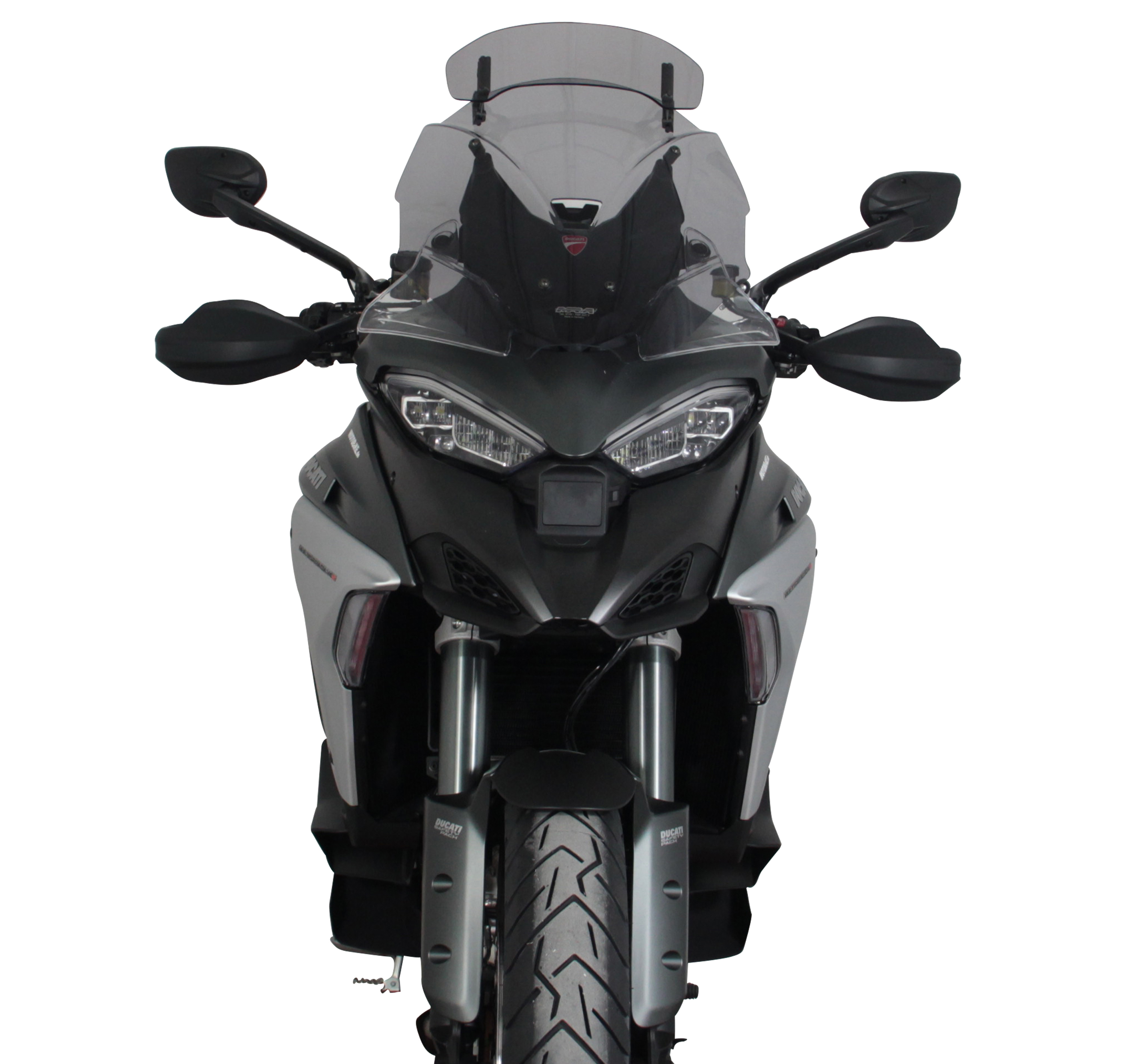 Cache-sommier MRA "VTM" gris fumé pour Ducati Multistrada V4 (21-)