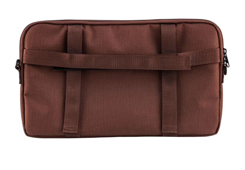 Sac "Classic" pour compartiment à bagages/boîte à gants Vespa, nylon, marron tobacco