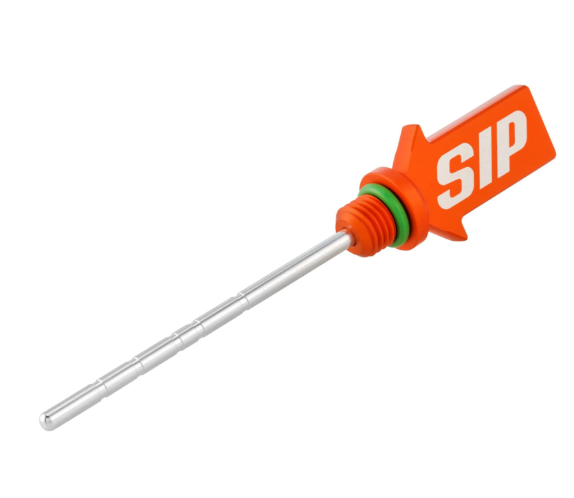 Jauge d'huile de transmission, orange mat