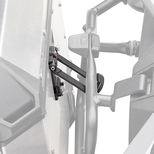 Trekker Alaska 36L Kit de valises MONOKEY argenté Givi