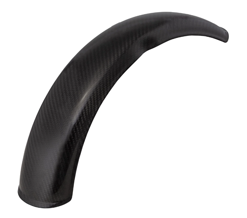 Aile Garelli EVO II sans support, universelle pour Vespa PX 80-200ccm, carbone clair