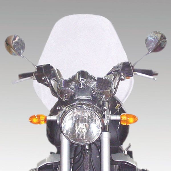 Pare-brise moyenne pour BMW R 850 R /R 1100 R (94-02), transparent