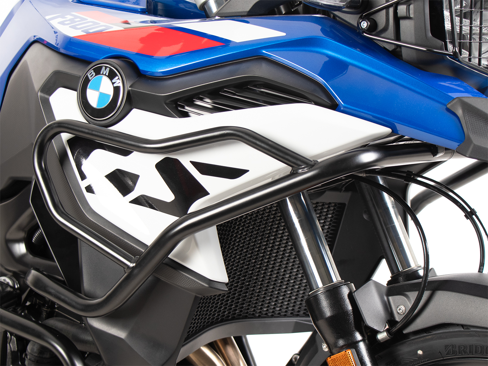 Arceau de protection du réservoir noir pour BMW F 800 GS (24-) Hepco & Becker