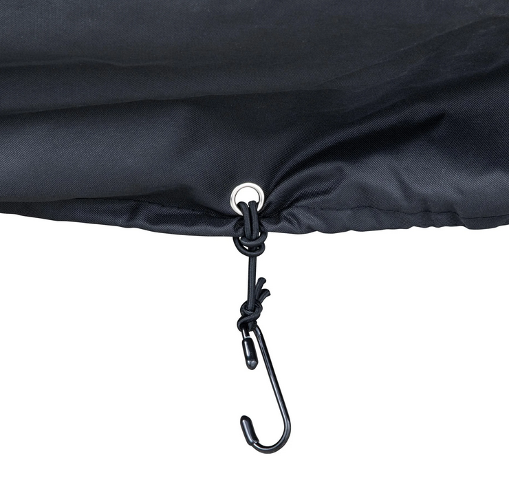 Garage pliable Outdoor PREMIUM 2.0 pour Vespa ET2/ET4/LX/LXV/S/Primavera/Sprint, taille L, noir