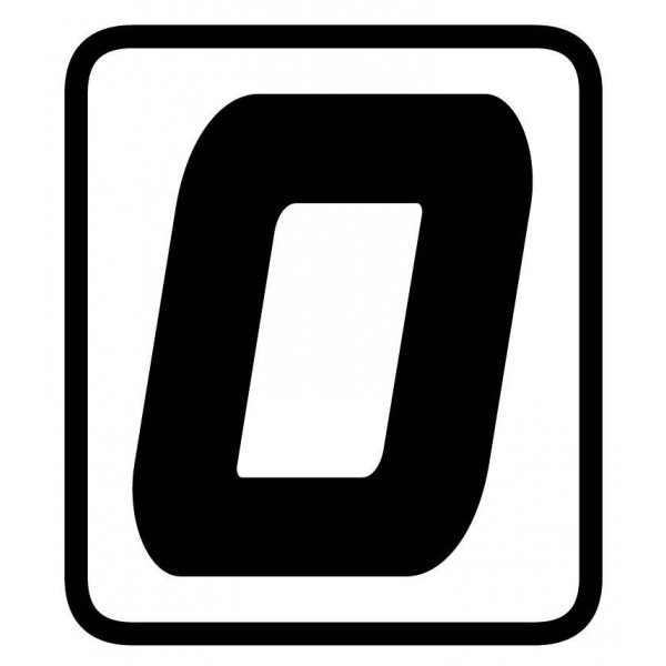 Autocollant de numéro de départ pour plaque de numérotation