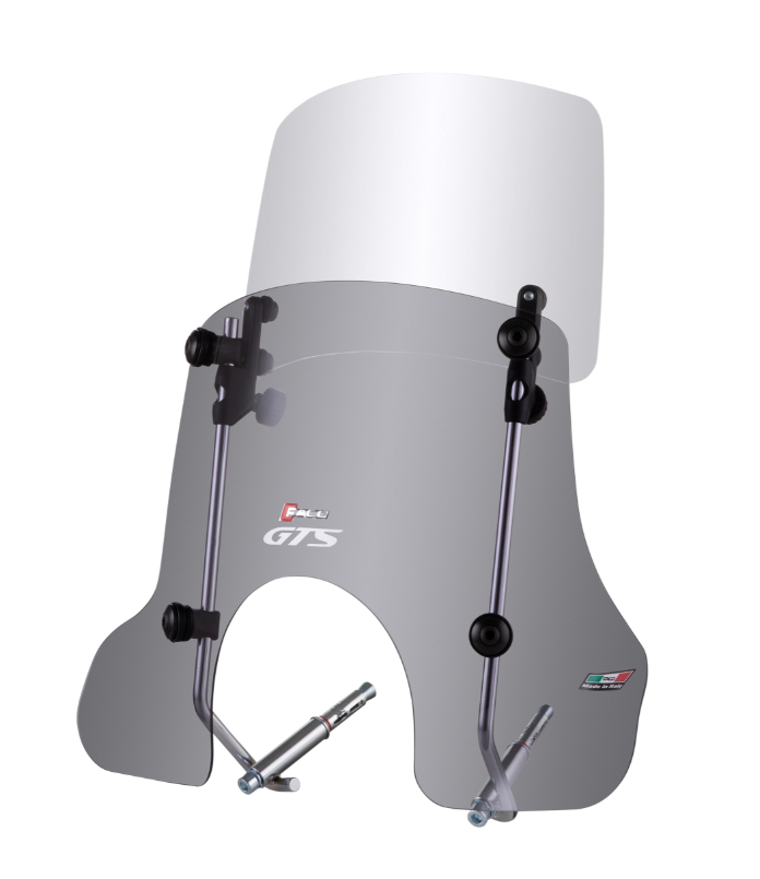 Pare-brise FACO "Twin-Screen "pour Vespa GTS /GTS Super 125/300ccm (`23-), teinté