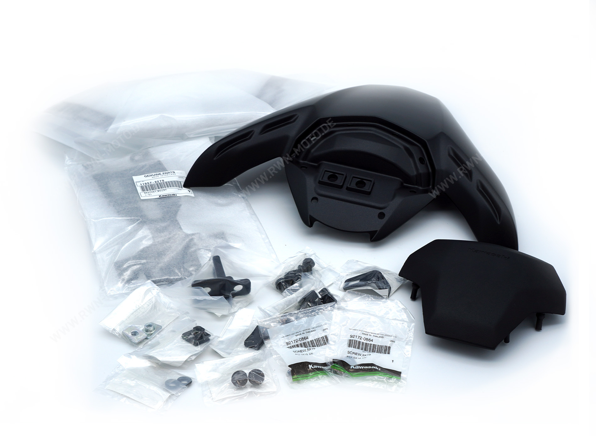 Couverture de passager Metallic Flat Spark Black Z900 2020 Original Kawasaki