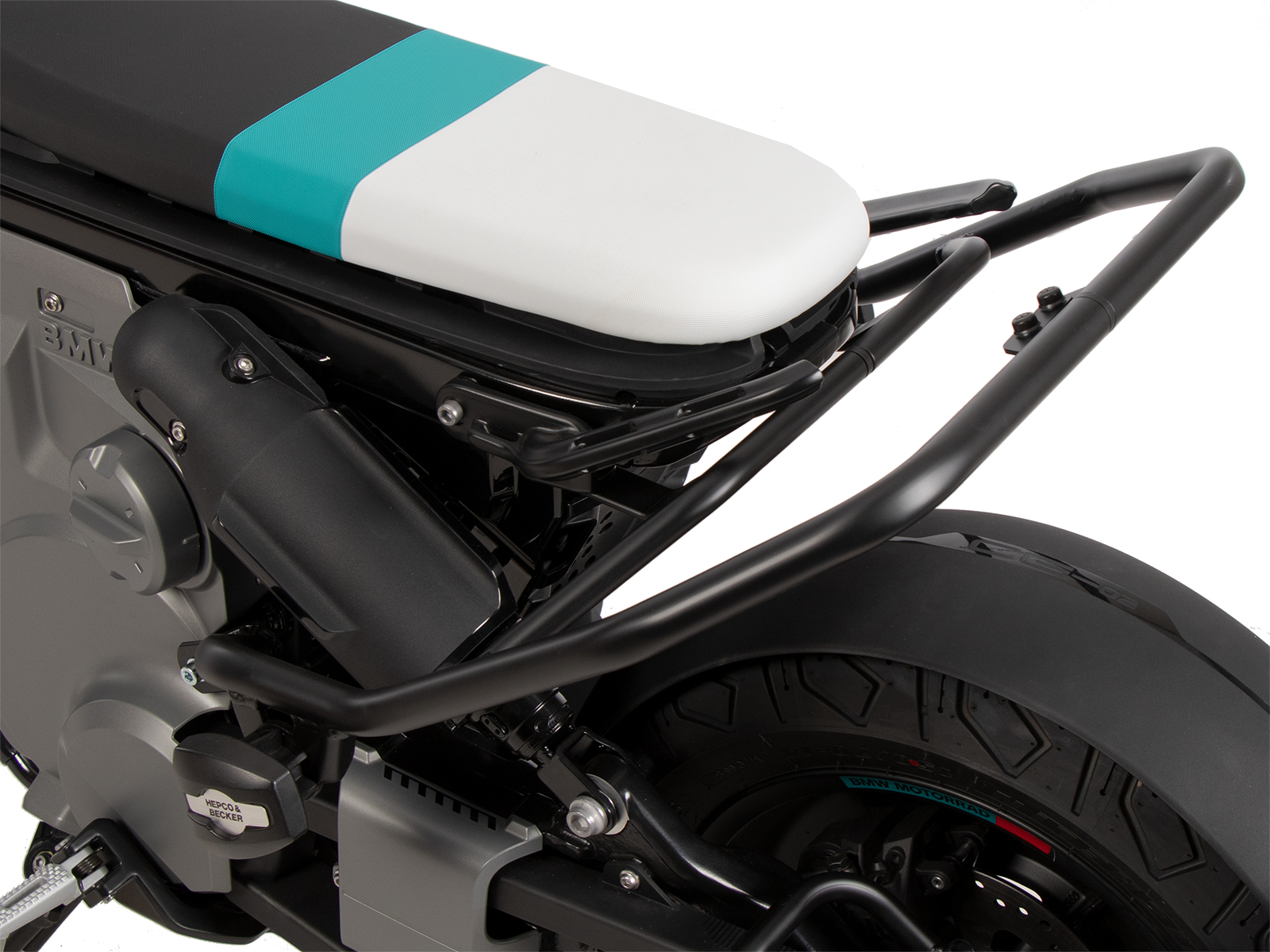 Arceau de protection arrière noir pour BMW CE 02 (23-) Hepco & Becker