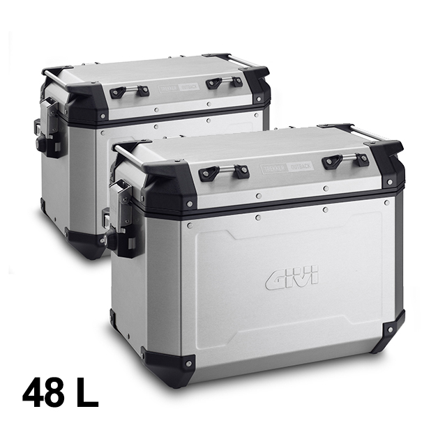 Givi Kit de valises latérales en aluminium Trekker Outback 48L Monokey