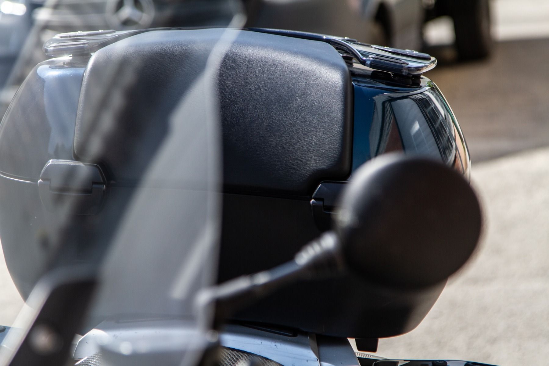 Porte-bagages pour topcase BMW R 1200 RT (05-13), PMMA