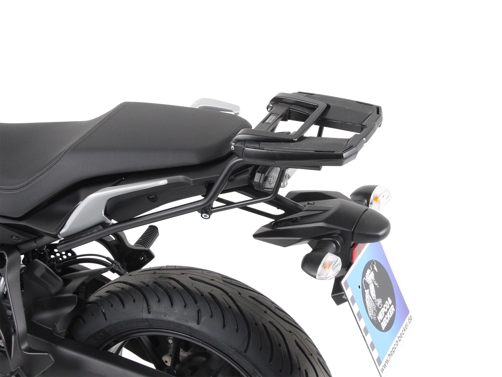 Easyrack Porte-casque anthracite pour Yamaha Tracer 700 / GT (année 16-) Hepco & Becker