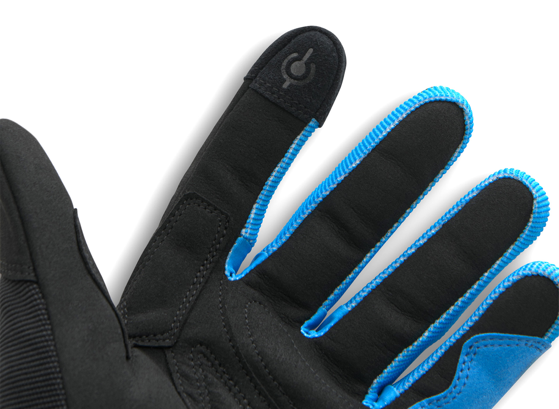 Gants Vespa noir bleu