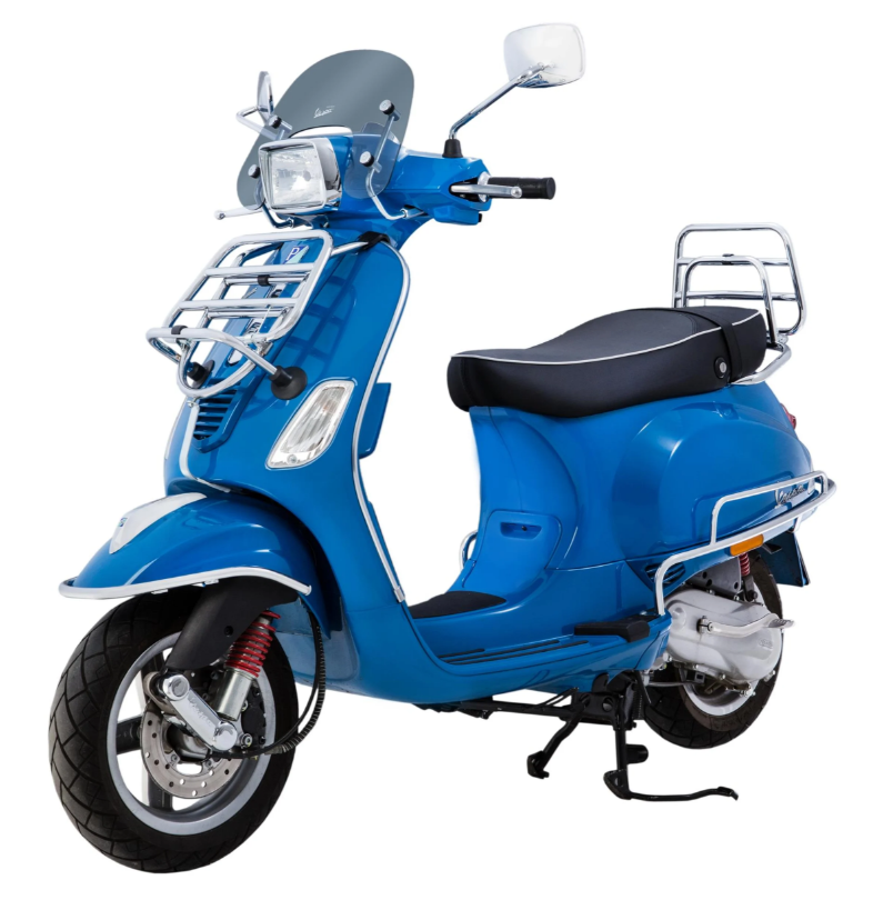 Arceau de protection latéral pour Vespa LX/LXV/S 50-150ccm, chrome