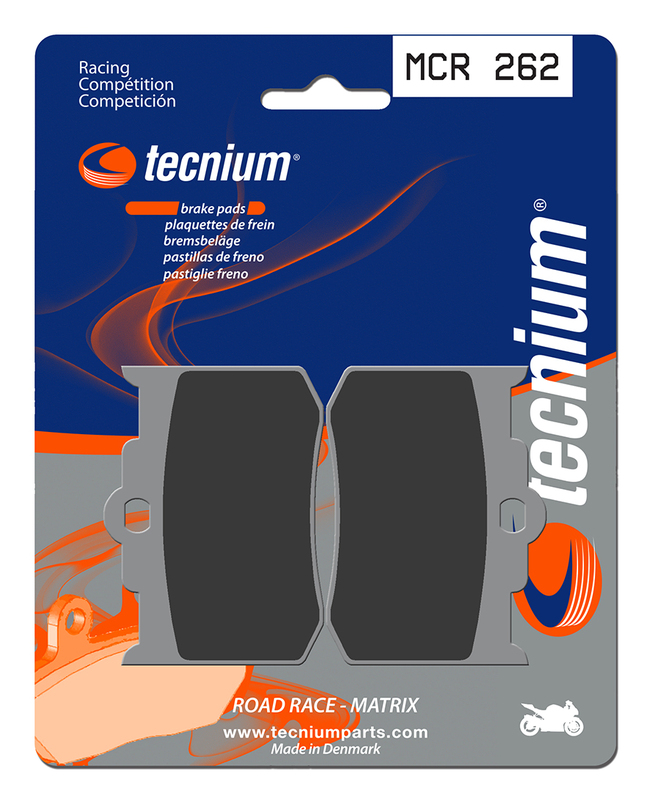 Plaquettes de frein en carbone fritté Tecnium Racing - MCR262