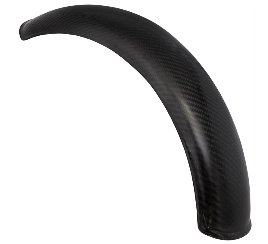 Aile Garelli EVO II sans support, universelle pour Vespa PX 80-200ccm, carbone clair