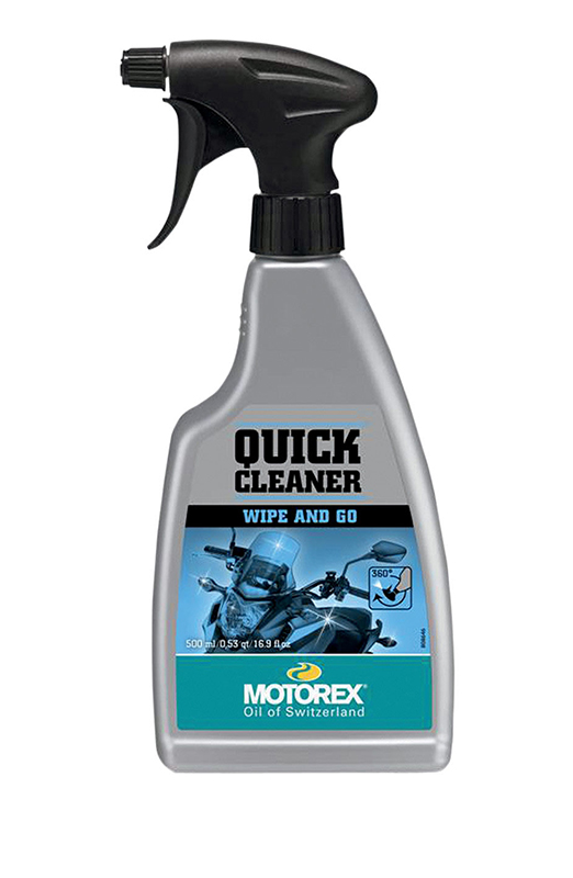 Motorex Quick Cleaner Spray 0,5l VE12, Nettoyant pour moto, Spray, 0.50 litre