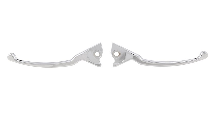 Jeu de leviers de frein sport pour Vespa, droite et gauche, chromé