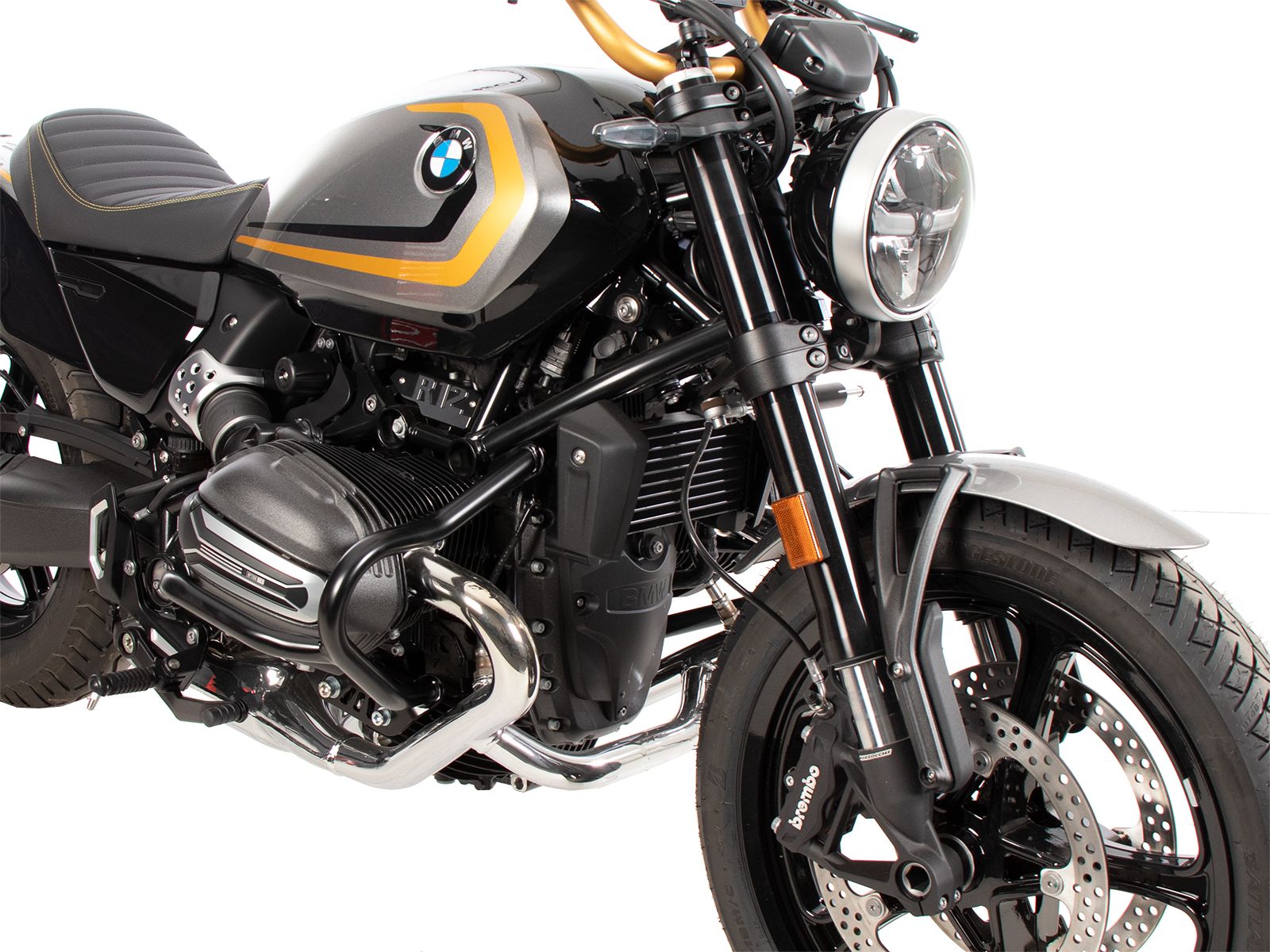 Arceau de protection moteur noir pour BMW R 12 (24-) Hepco & Becker