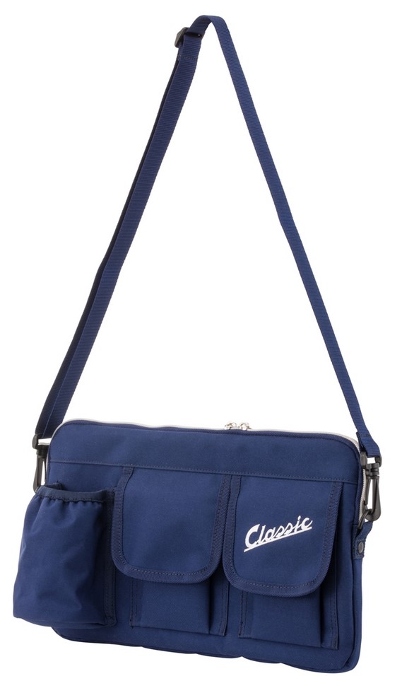 Sac "Classic" pour compartiment à bagages/boîte à gants Vespa - bleu, nylon
