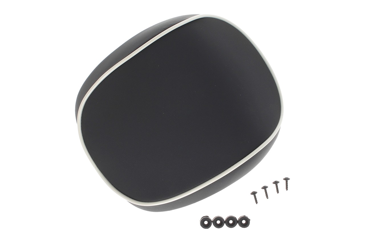 Dossier original du top case pour Vespa Sprint S & Sprint S Elettrica - noir