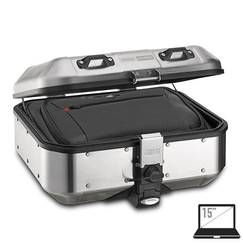 Trekker 30 Dolomiti MONOKEY Topcase / Valise latérale en aluminium d'origine Givi