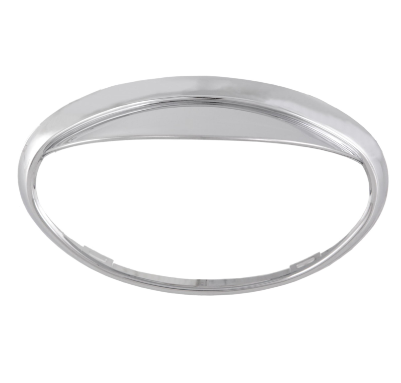 Anneau de lampe avec abat-jour pour Vespa ET2 /ET4 50-150ccm, chrome