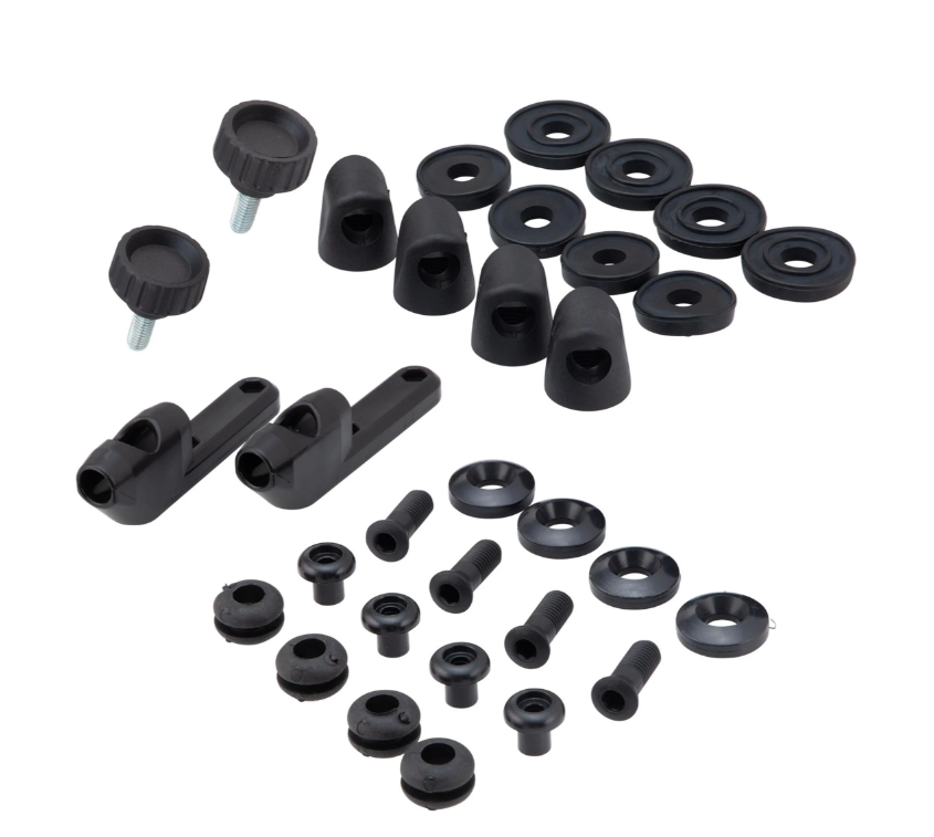 Matériel de montage pare-brise FACO "Twin-Screen" pour Vespa PX 80-200ccm