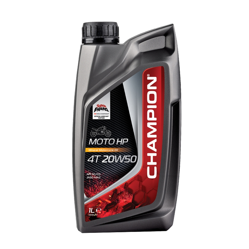 CHAMPION® Moto HP 4T 20W-50 Huile moteur - 1 litre