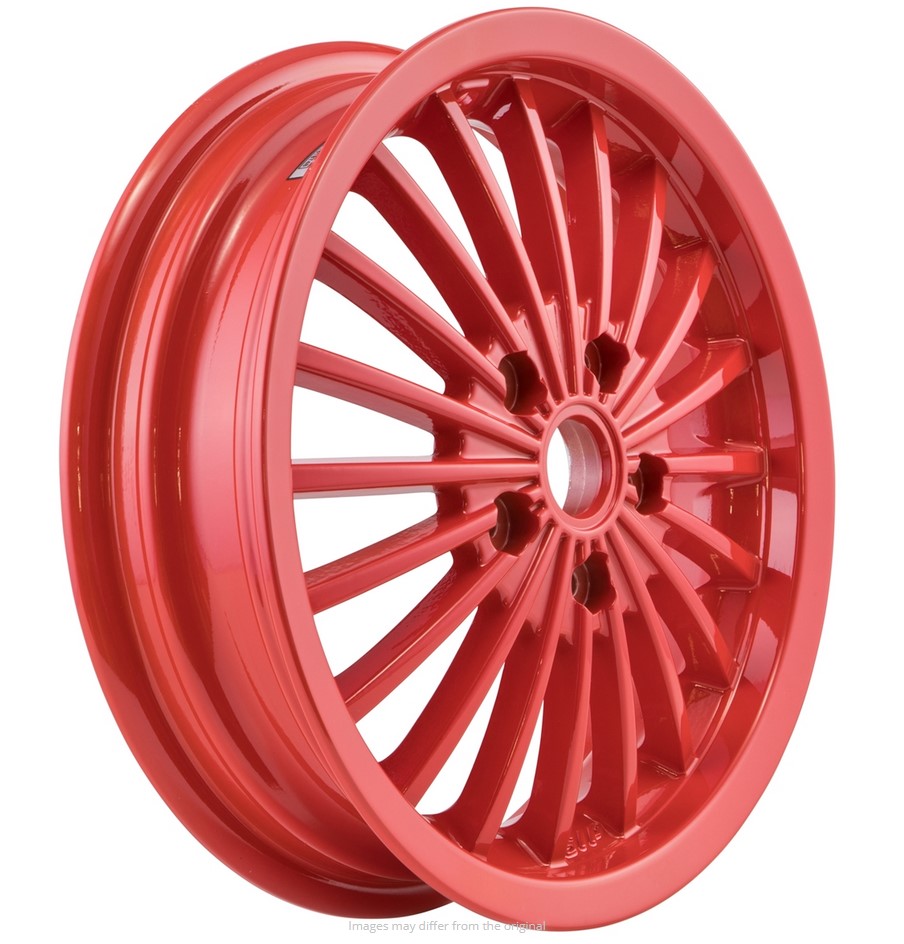 Jante avant/arrière pour Vespa GTS/GTS Super/GTV/GT 60/GT/GT L 125-300ccm, rouge