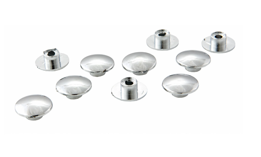 Cache boulon de roue avant ou arrière, chrome