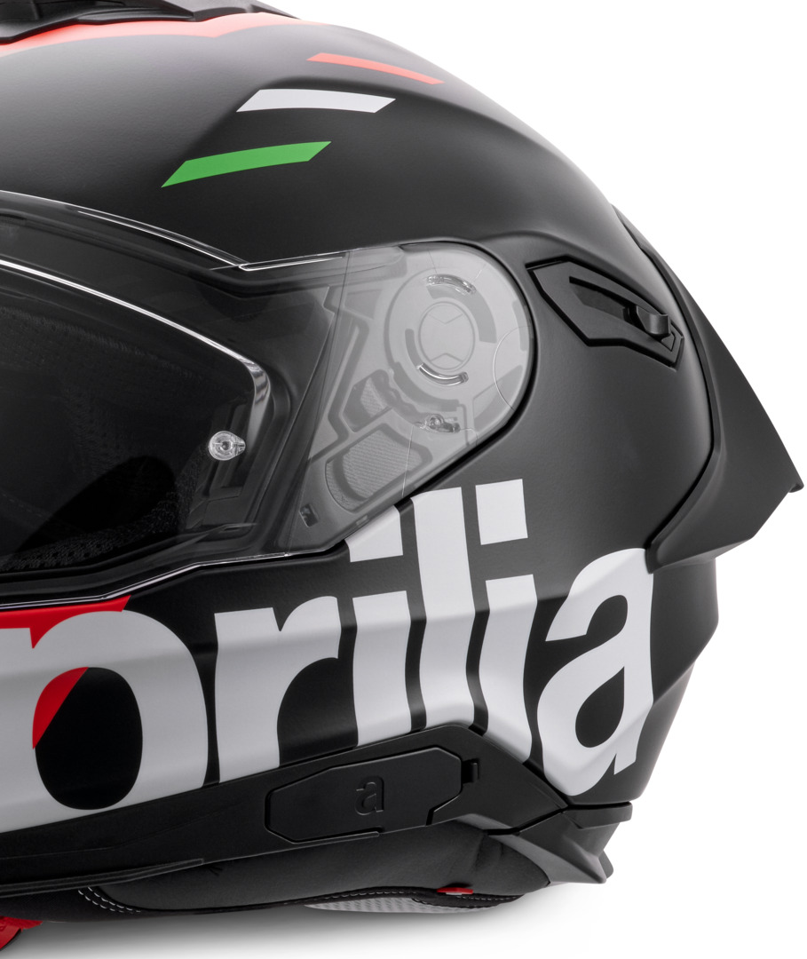 Aprilia casque intégral Overtake noir mat