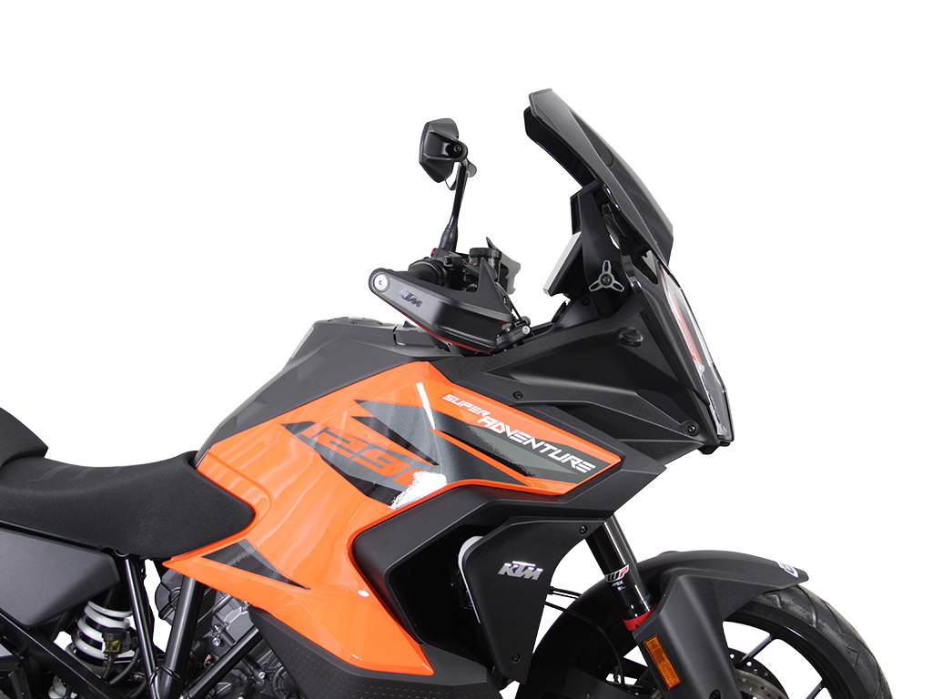 Pare-brise MRA Touring "TM" noir pour KTM Superadventure 1290 /S /R 2021-