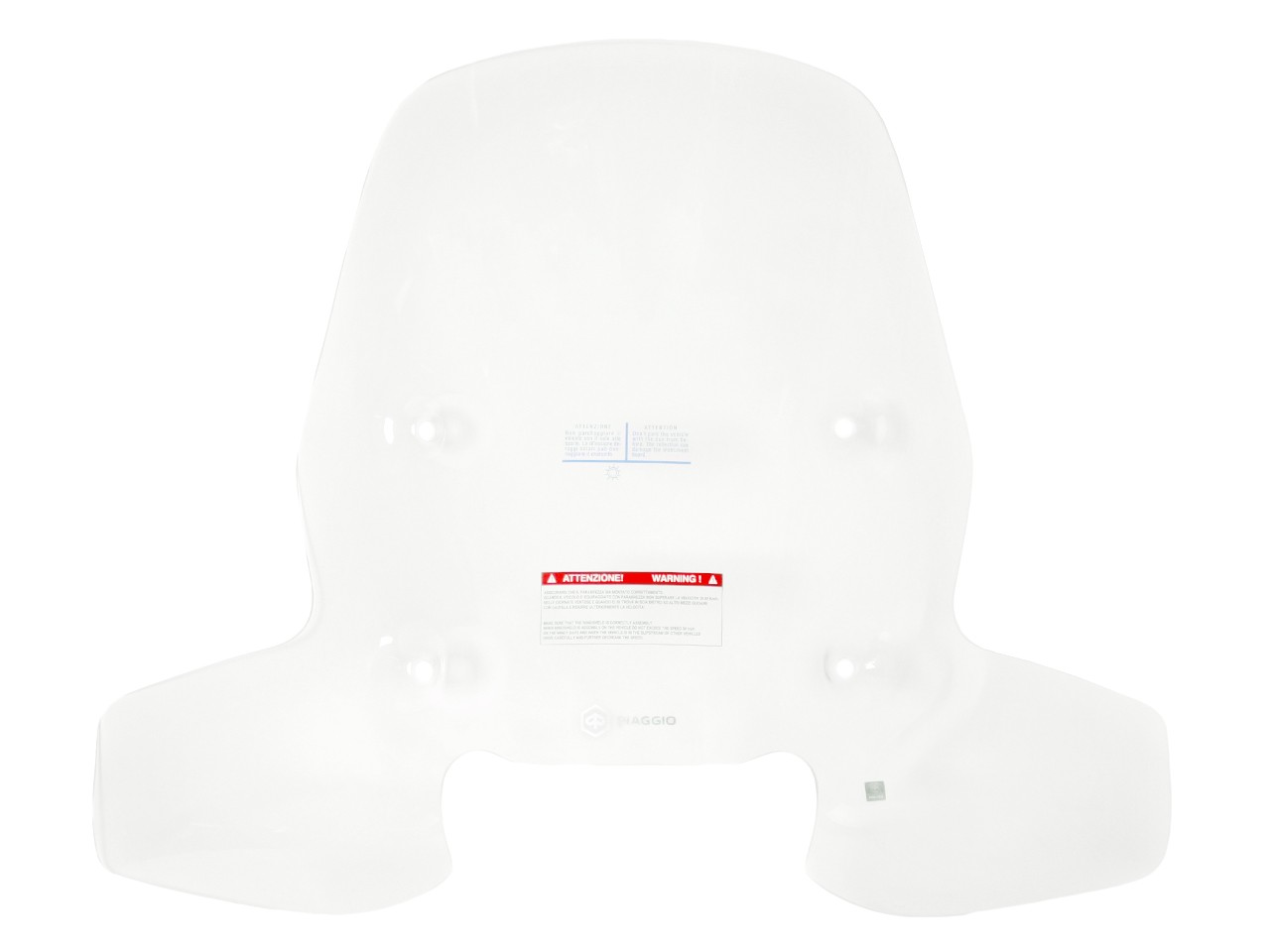 Pare-brise Urban clair avec support pour Beverly HPE