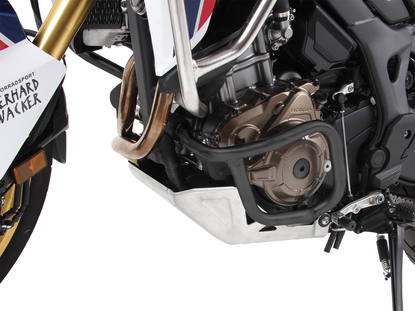 Arceau de protection moteur noir pour Honda CRF 1000 Africa Twin (année 16-17) Hepco & Becker