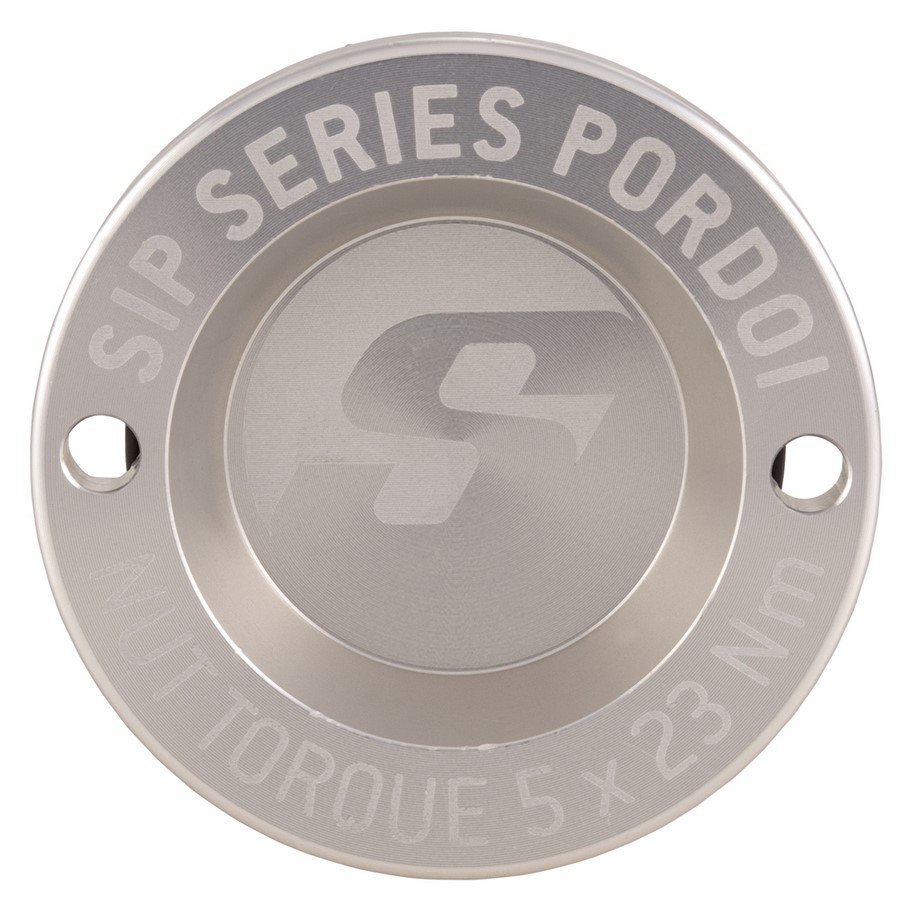 Cache poussière 12" jante avant pour Vespa GTS/GTS Super/GTV/GT 125-300ccm, argent