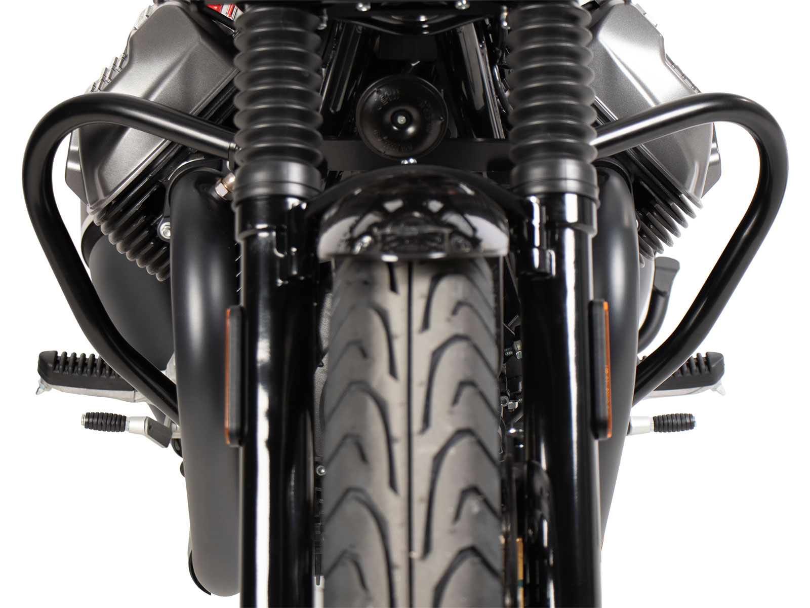 Arceau de protection moteur noir pour Moto Guzzi V7 Stone Special Edition (22-) Hepco & Becker