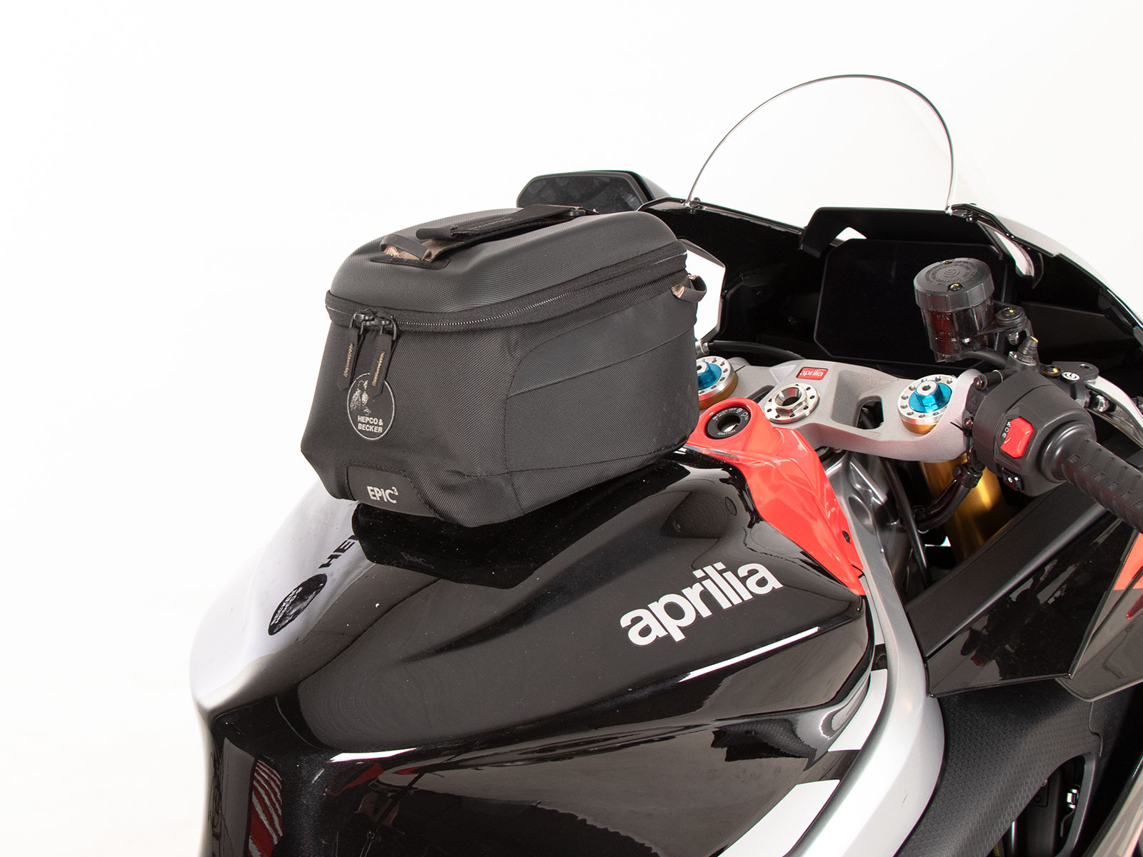 Anneau de réservoir Basic avec unité de fermeture de la sacoche de réservoir pour Aprilia RS 660 / Factory (25-)