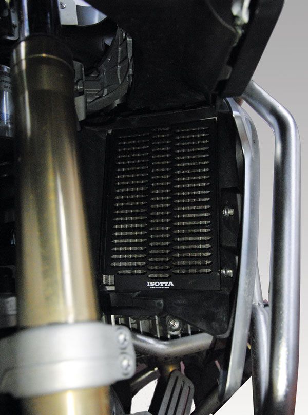 Grille de calandre pour BMW R 1200 GS LC /Adventure LC, alu, noir