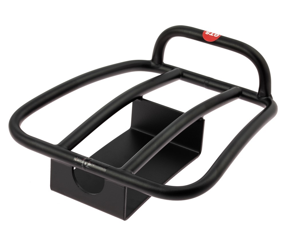 Porte-bagages arrière 70's pour Vespa GTS/GTV/GT 125-300ccm 4T LC, noir mat