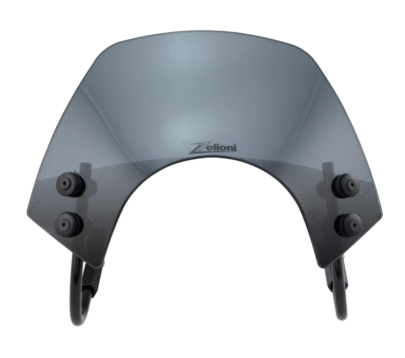 Flyscreen ZELIONI Racing pour Vespa GTS/GTS Super/GT/GT L 125-300ccm, teinté noir
