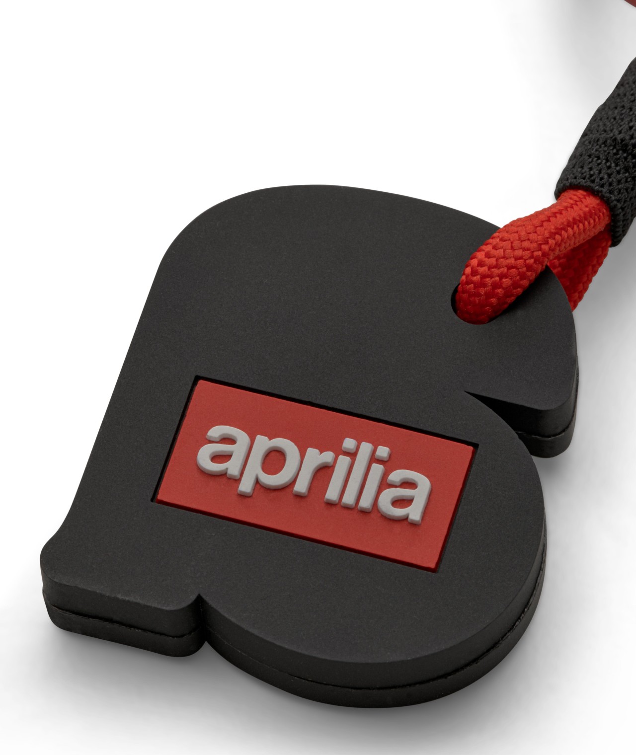Porte-clés Aprilia Racing noir