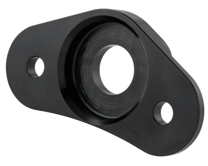 Plaque d'ancrage d'amortisseur, avant 7mm pour Vespa GTS/GTS Super/GTV/GT 60/GT/GT L, 4T LC ('03-'13)