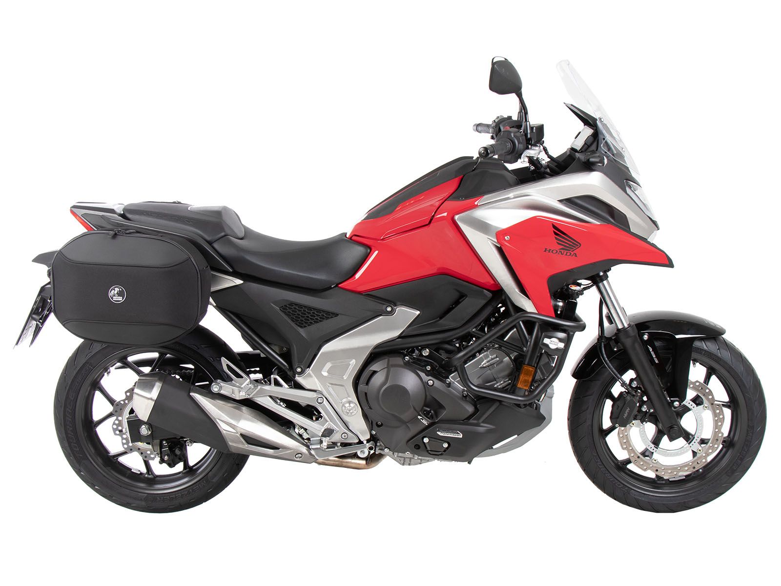 Supports latéraux C-Bow noirs pour Honda NC 750 X /DCT (21-) Hepco & Becker