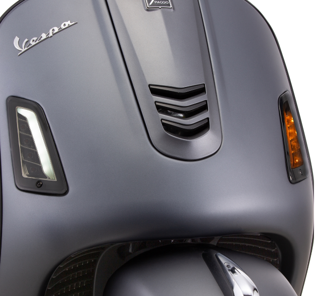 Kit clignotants avant & arrière pour Vespa GTS/GTS Super/GTV 125-300ccm ('14-), teintés