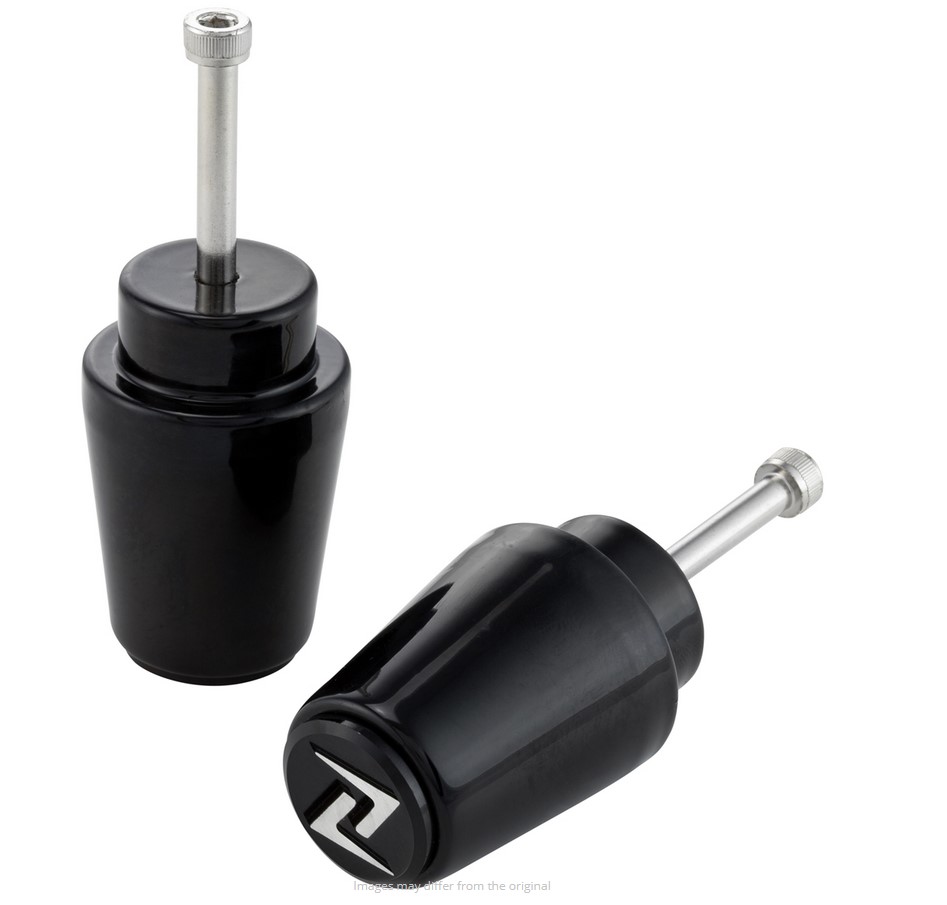 Poids de guidon ZELIONI pour Vespa, la paire, noir brillant