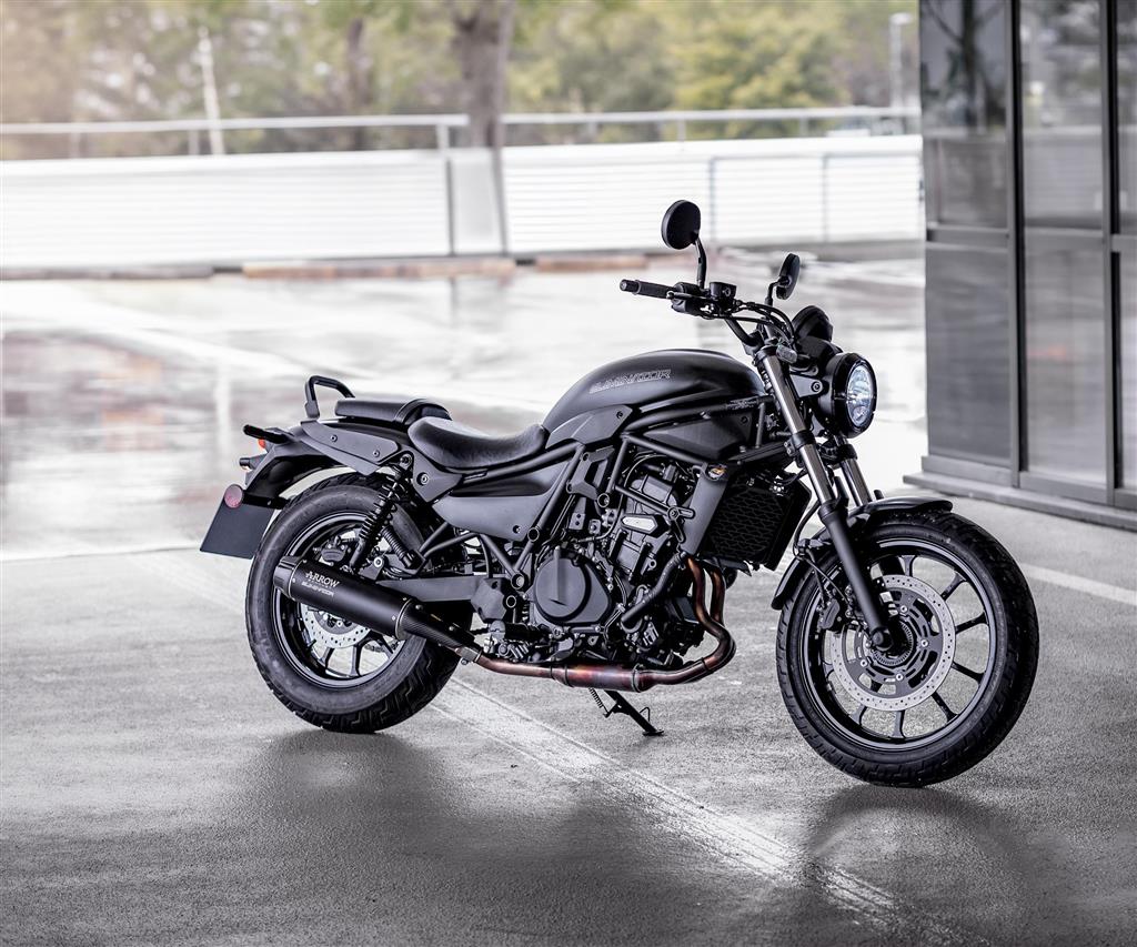 Échappement sport Arrow Slip-On pour Kawasaki Eliminator 500 (24-)