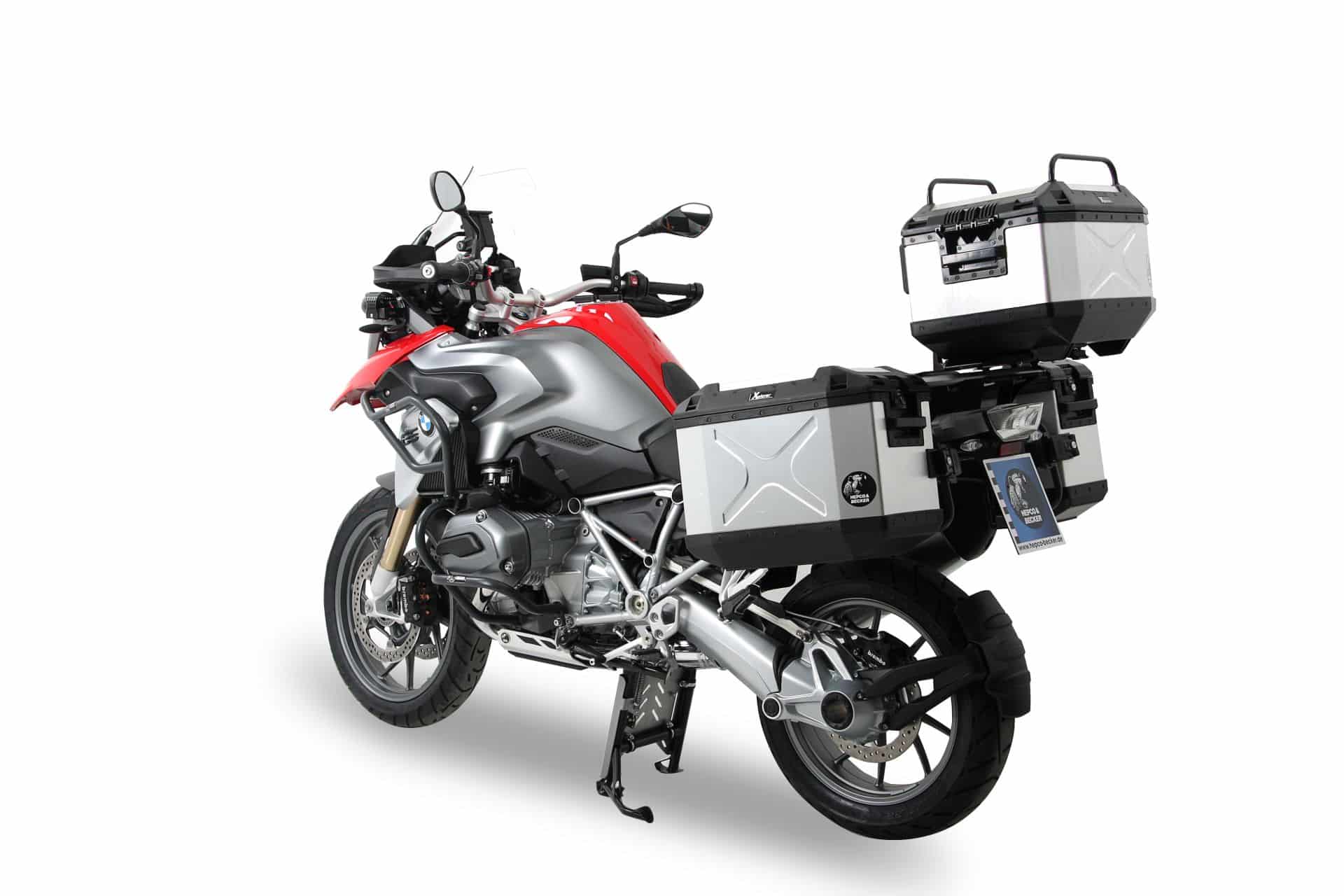Porte-bagages latéraux Lock-it noir pour BMW R 1250 GS Adventure (19-24) Hepco & Becker